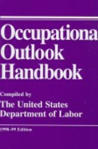 Cover of Occupational Outlook Handbk 1998 99 Hard