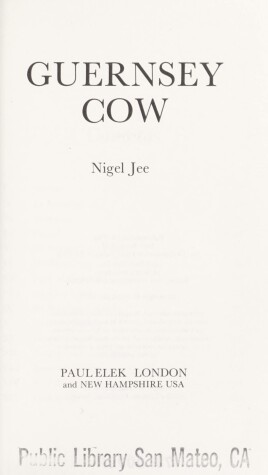 Book cover for Guernsey Cow