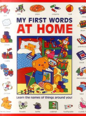 Book cover for My First Words: at Home (giant Size)