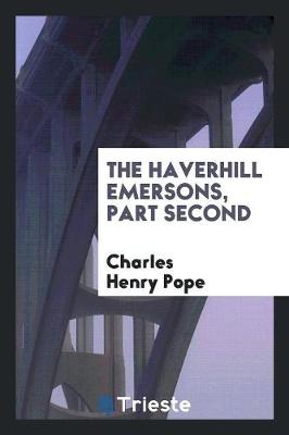 Book cover for The Haverhill Emersons, Part Second