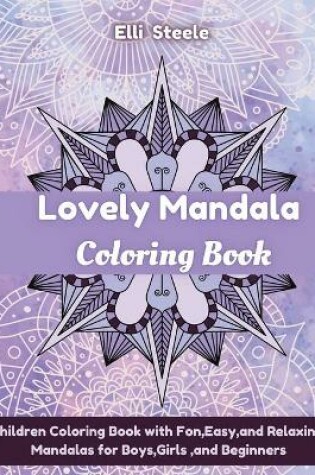 Cover of Lovely Mandala Coloring Book