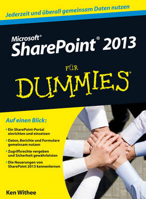 Book cover for Microsoft SharePoint 2013 für Dummies