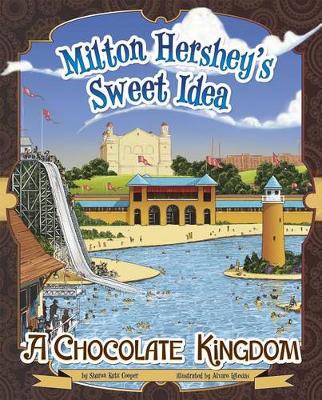 Book cover for Story Behind the Name Milton Hersheys Sweet Idea a Chocolate Kingdom