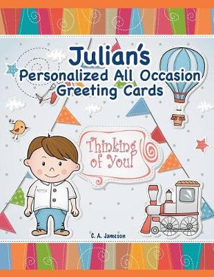 Book cover for Julian's Personalized All Occasion Greeting Cards