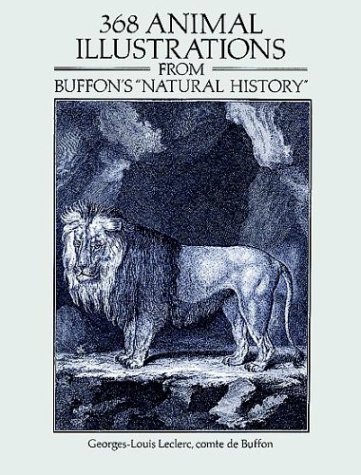 Book cover for 368 Animal Illustrations from Buffon's "Natural History"