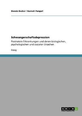 Book cover for Schwangerschaftsdepression