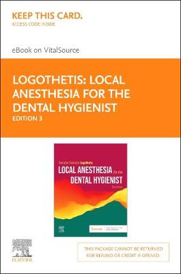 Cover of Local Anesthesia for the Dental Hygienist - Elsevier eBook on Vitalsource (Retail Access Card)