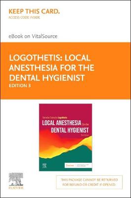 Book cover for Local Anesthesia for the Dental Hygienist - Elsevier eBook on Vitalsource (Retail Access Card)