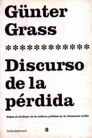Cover of Discurso de La Perdida