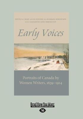 Book cover for Early Voices