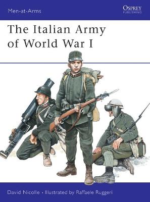 Book cover for The Italian Army of World War I