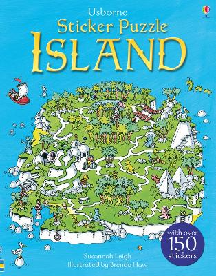 Book cover for Sticker Puzzle Island