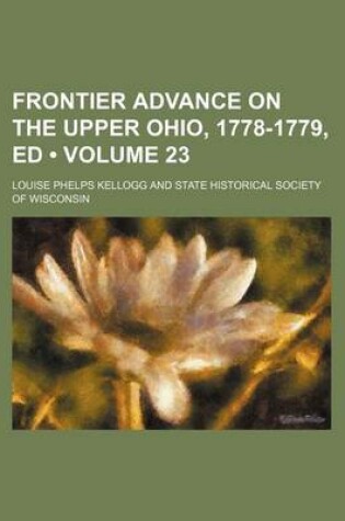 Cover of Collections of the State Historical Society of Wisconsin Volume 23