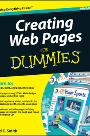 Cover of Creating Web Pages For Dummies