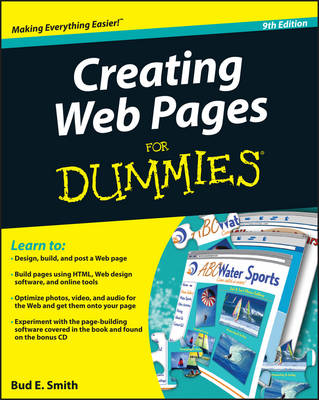 Book cover for Creating Web Pages For Dummies