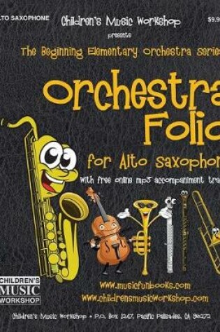 Cover of Orchestra Folio for Alto Saxophone
