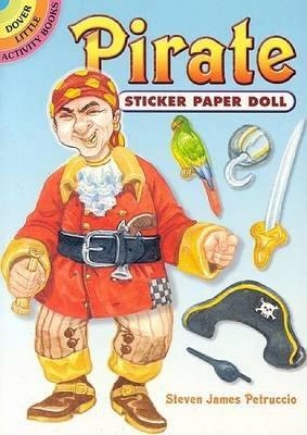 Book cover for Pirate Sticker Paper Doll