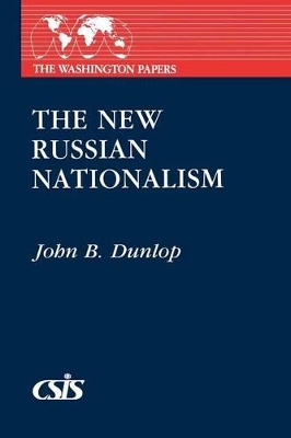 Cover of The New Russian Nationalism