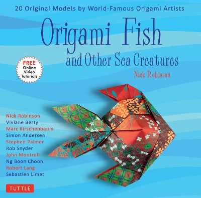 Book cover for Origami Fish and Other Sea Creatures Kit