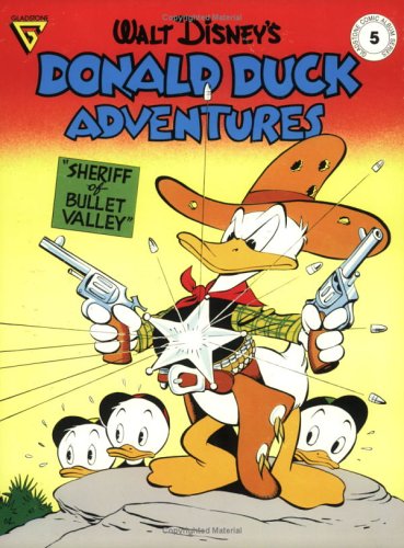 Book cover for Walt Disney's Donald Duck Adventures Comic Album