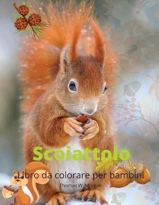 Book cover for Scoiattolo Libro da colorare per bambini