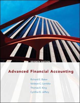Book cover for Advanced Financial Accounting