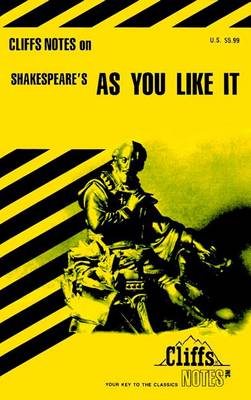 Book cover for Cliffsnotes on Shakespeare's as You Like It