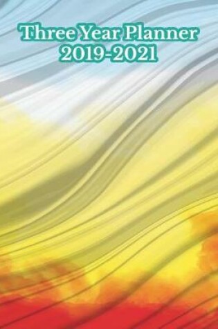 Cover of Three Year Planner 2019-2021