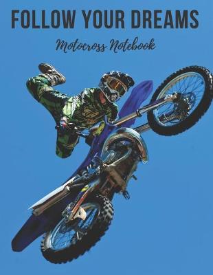 Book cover for Motocross Notebook