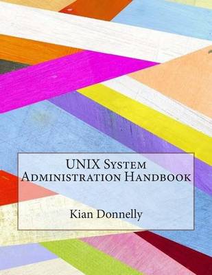 Book cover for Unix System Administration Handbook