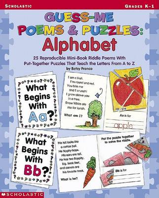 Book cover for Guess Me Poems and Puzzles Alphabet