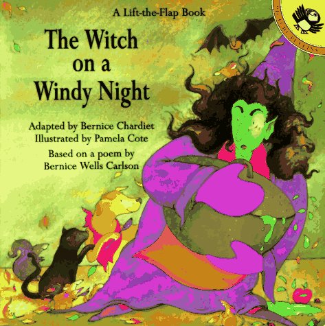 Book cover for Witch on a Windy Night