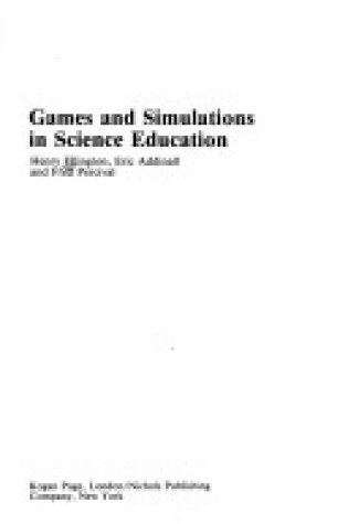 Cover of Games and Simulations in Science Education