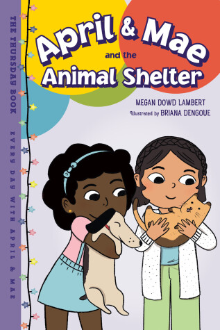 Book cover for April & Mae and the Animal Shelter