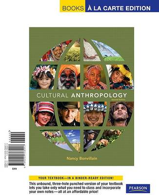 Book cover for Cultural Anthropology, Books a la Carte Edition