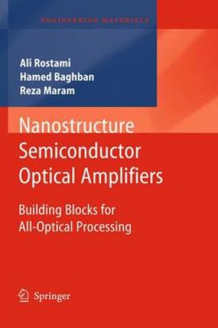 Cover of Nanostructure Semiconductor Optical Amplifiers