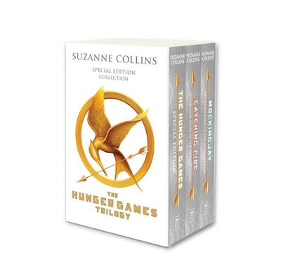 Book cover for Hunger Games Trilogy (white anniversary boxed set)