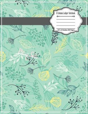 Book cover for 6 Column Ledger Notebook