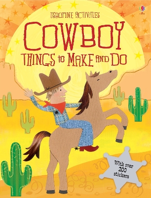 Book cover for Cowboy things to make and do