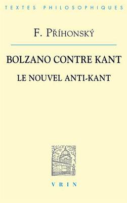 Book cover for Bolzano Contre Kant