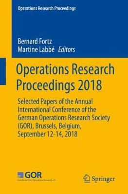 Book cover for Operations Research Proceedings 2018