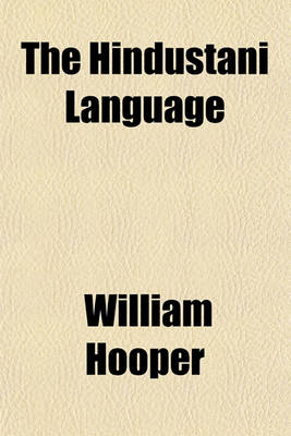 Book cover for The Hindustani Language