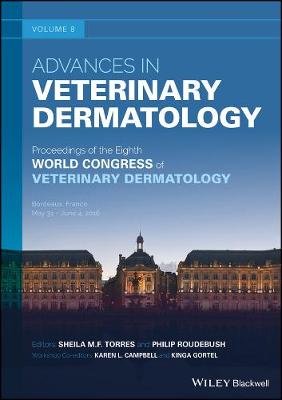 Book cover for Advances in Veterinary Dermatology, Volume 8