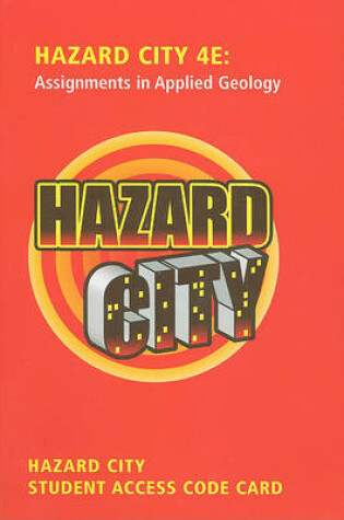 Cover of Student Access Code Card for Premium Website for Hazard City