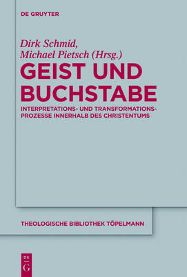 Cover of Geist Und Buchstabe
