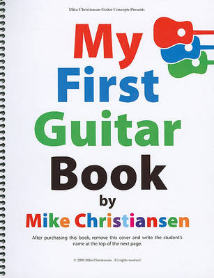 Book cover for My First Guitar Book