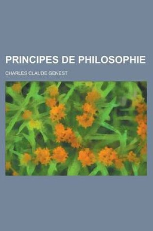 Cover of Principes de Philosophie