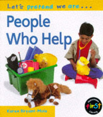 Book cover for Let's Pretend We Are: People Who Help