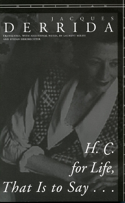 Book cover for H. C. for Life, That Is to Say...