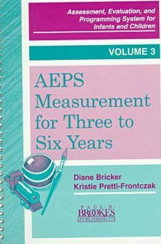 Cover of Assessment, Evaluation and Programming System (AEPS)